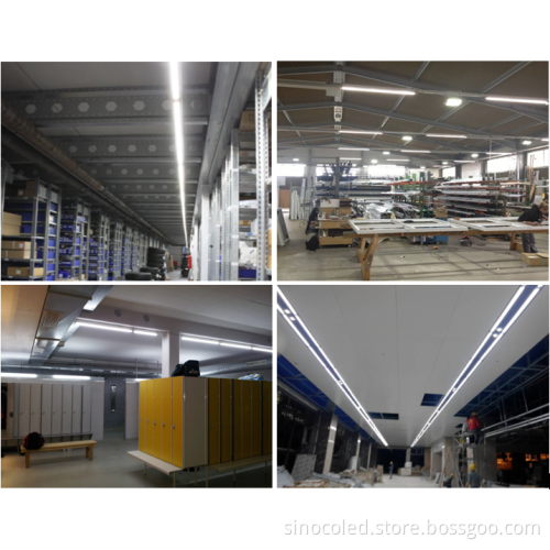 High-Efficiency G13 LED Tubular Lamp 110lm/W 40W 2.4m T8 Retrofit